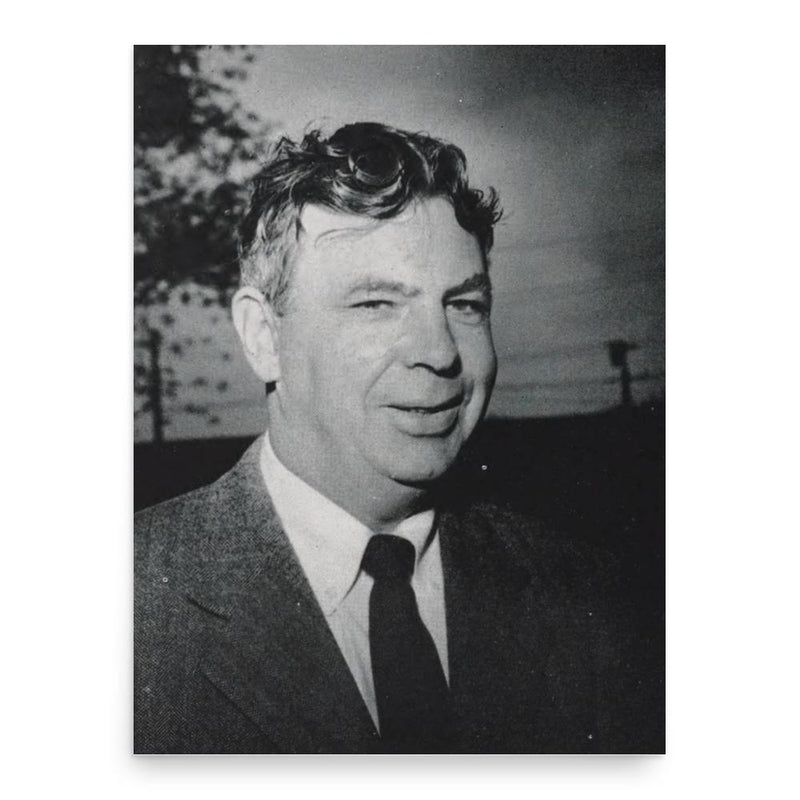 Alva Duer poster print, in size 18x24 inches.