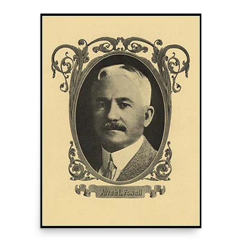 Alvah Leigh Powell poster print, in size 18x24 inches.