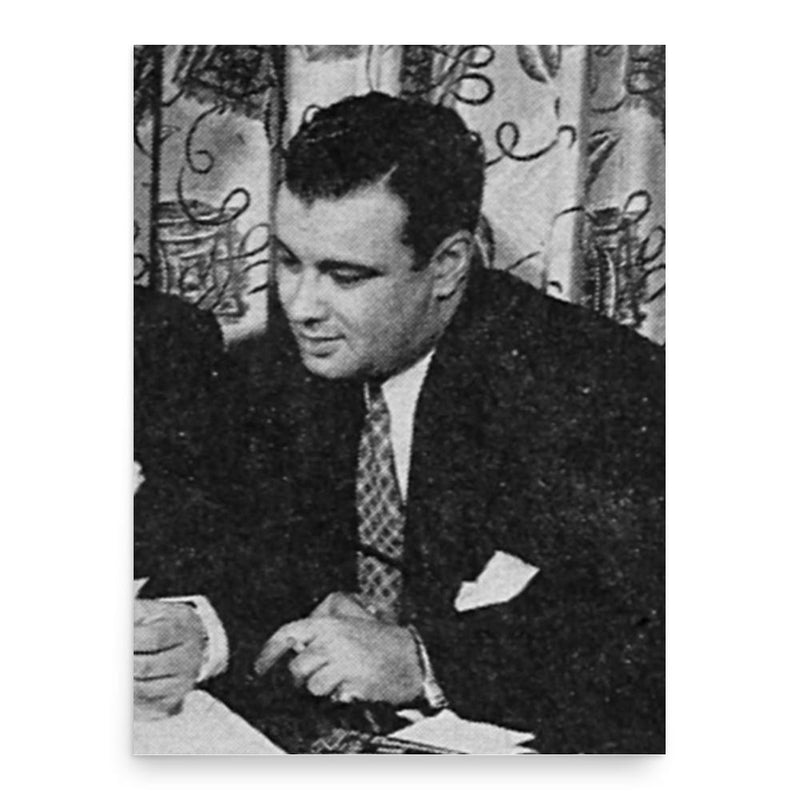 Alvin Eicoff poster print, in size 18x24 inches.