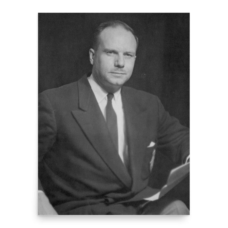 Alvin Hamilton poster print, in size 18x24 inches.