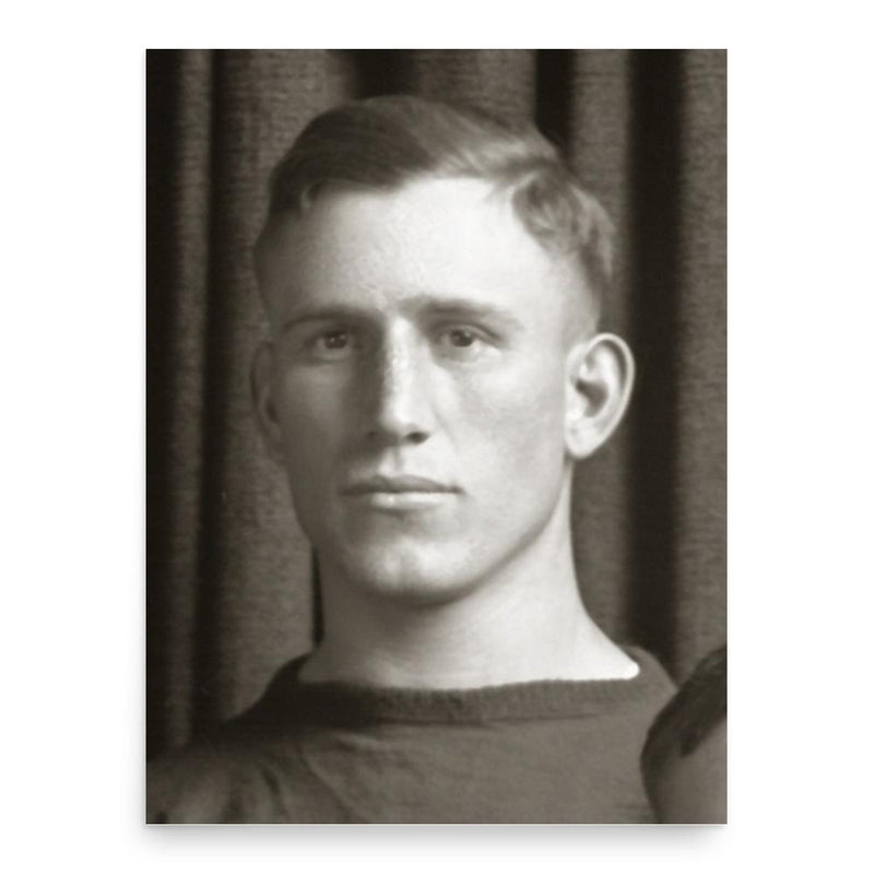 Alvin Loucks poster print, in size 18x24 inches.