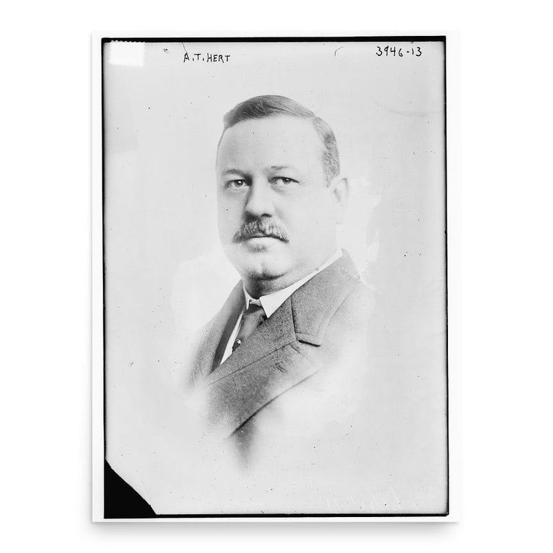 Alvin Tobias Hert poster print, in size 18x24 inches.