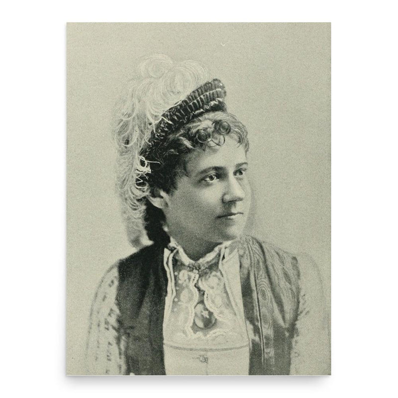 Alwina Valleria poster print, in size 18x24 inches.