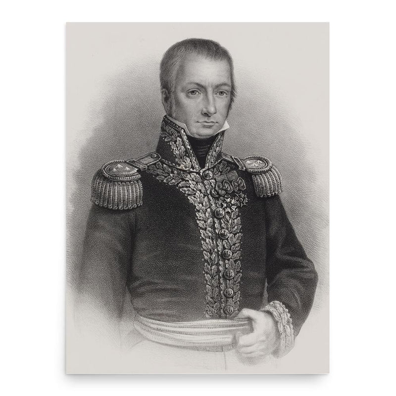 Amable Troude poster print, in size 18x24 inches.