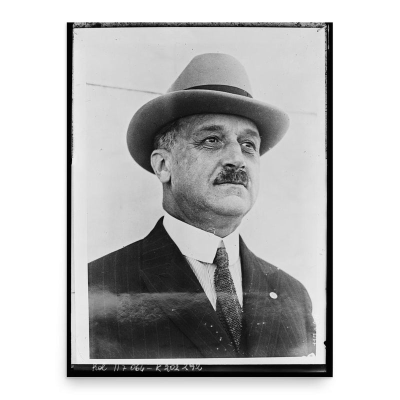 Amadeo Giannini poster print, in size 18x24 inches.