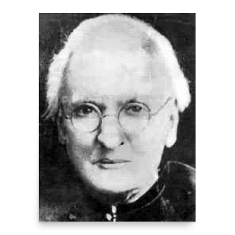 Amadeus William Grabau poster print, in size 18x24 inches.