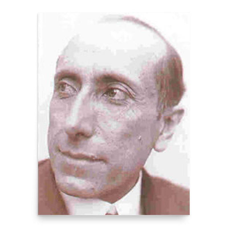 Amado Nervo poster print, in size 18x24 inches.