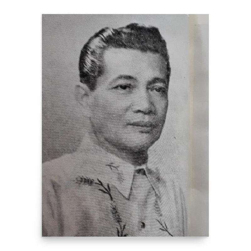 Amado Yuzon poster print, in size 18x24 inches.