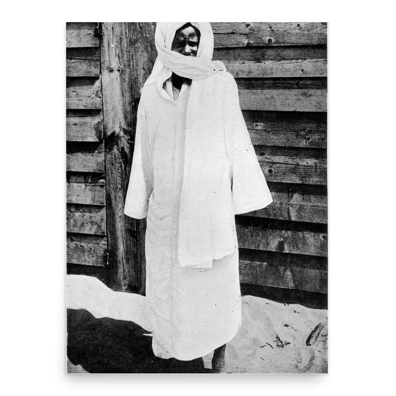 Amadou Bamba poster print, in size 18x24 inches.