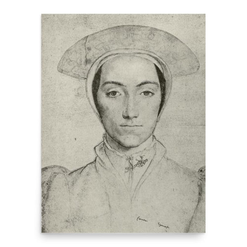 Amalia of Cleves poster print, in size 18x24 inches.