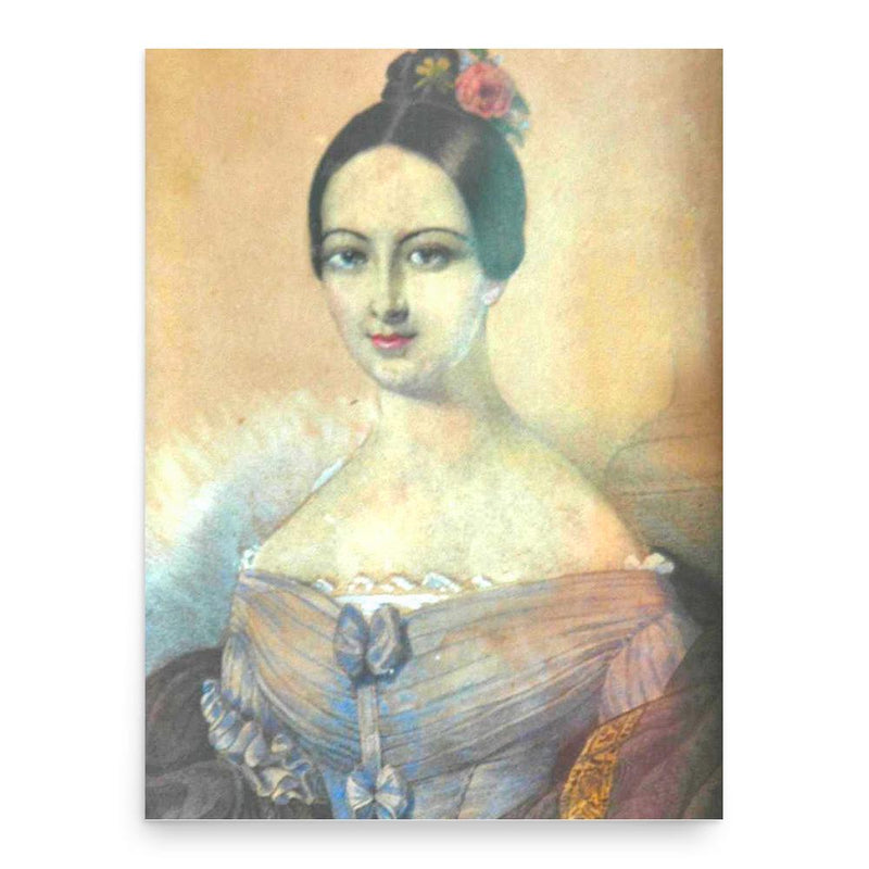 Amalia von Dyhrn poster print, in size 18x24 inches.