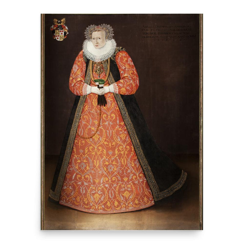 Amalia von Hatzfeld poster print, in size 18x24 inches.