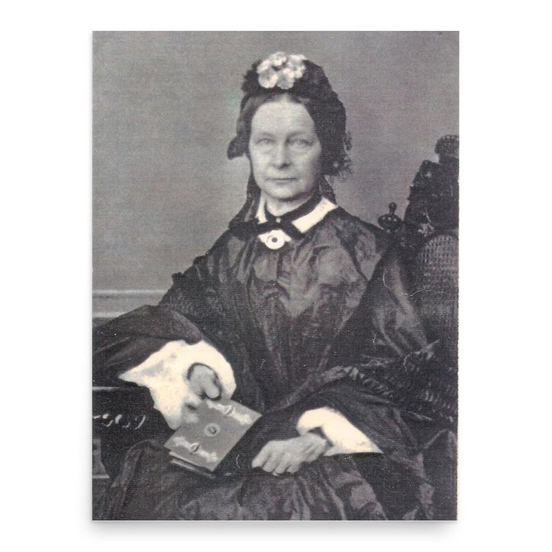 Amalie Wilhelmine Henriette Ernestine Bianca von Forcade de Biaix poster print, in size 18x24 inches.