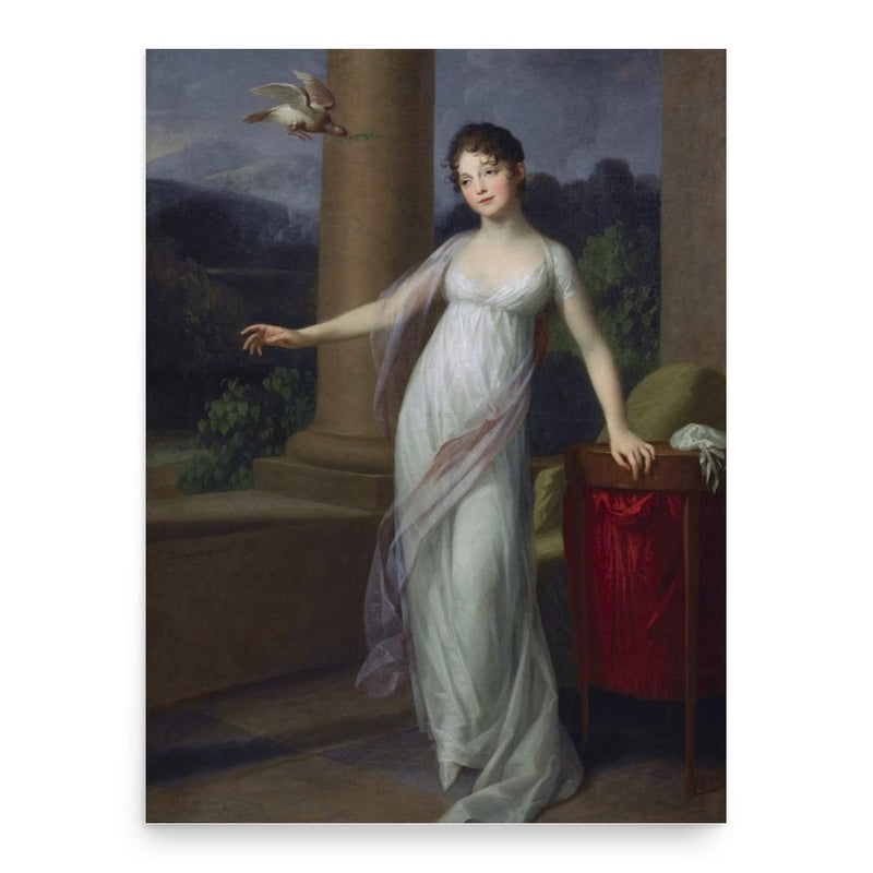 Amalie von Levetzow poster print, in size 18x24 inches.