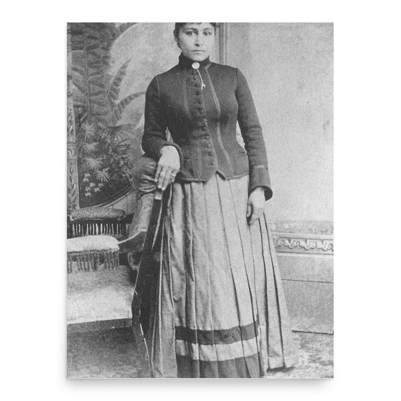 Amanda America Dickson poster print, in size 18x24 inches.