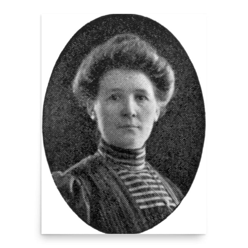 Amanda Christensen poster print, in size 18x24 inches.