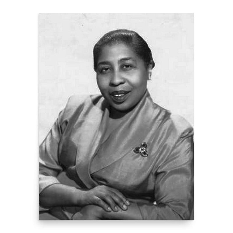 Amanda Randolph poster print, in size 18x24 inches.