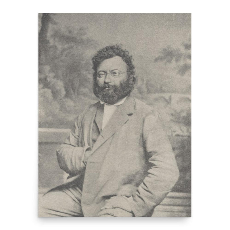 Amanz Gressly poster print, in size 18x24 inches.