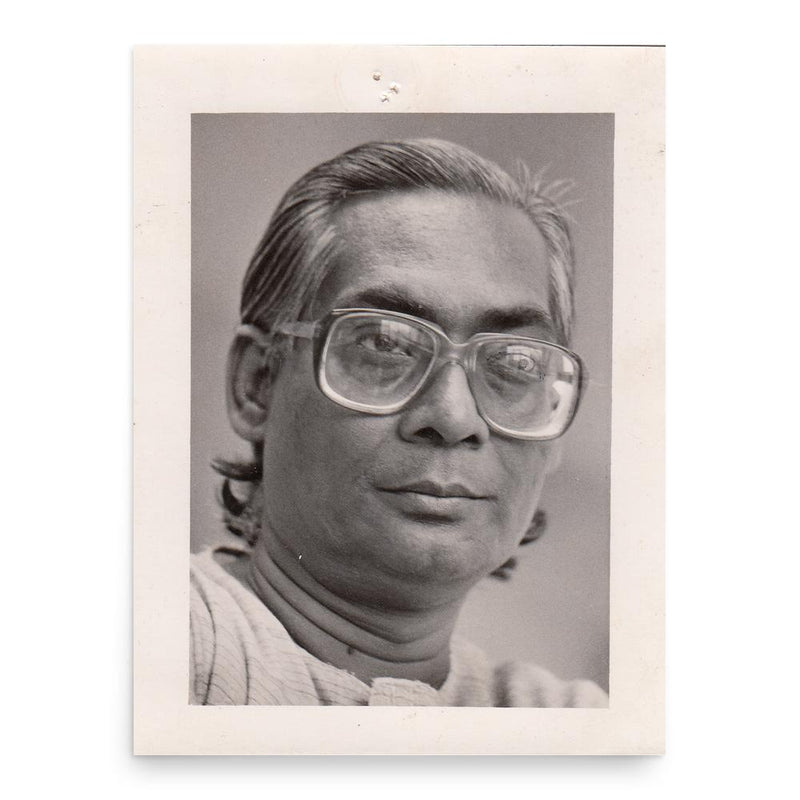 Amar Goswami poster print, in size 18x24 inches.