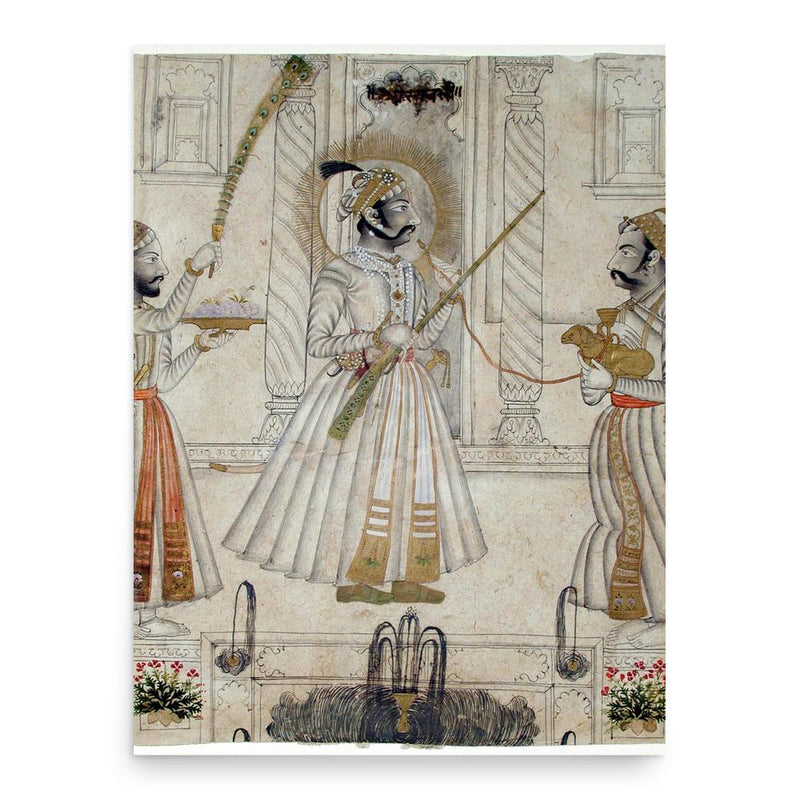 Amar Singh II poster print, in size 18x24 inches.
