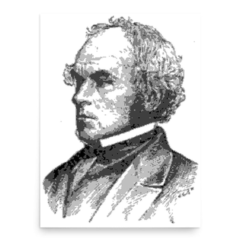 Amasa Holcomb poster print, in size 18x24 inches.