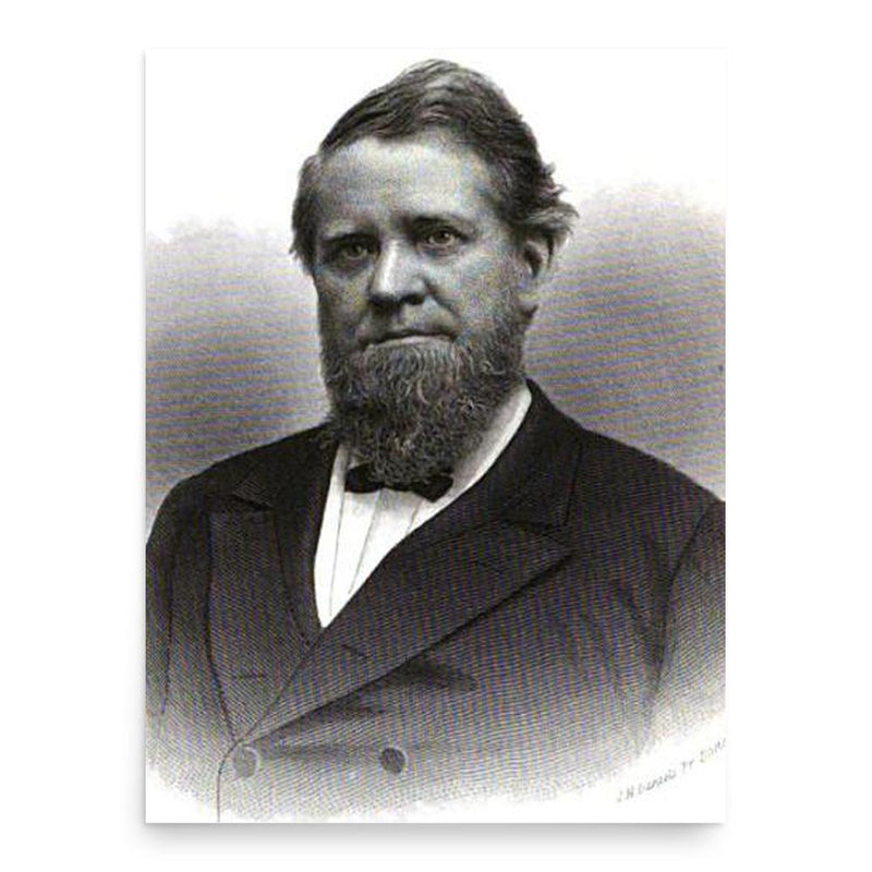 Amasa Norcross poster print, in size 18x24 inches.