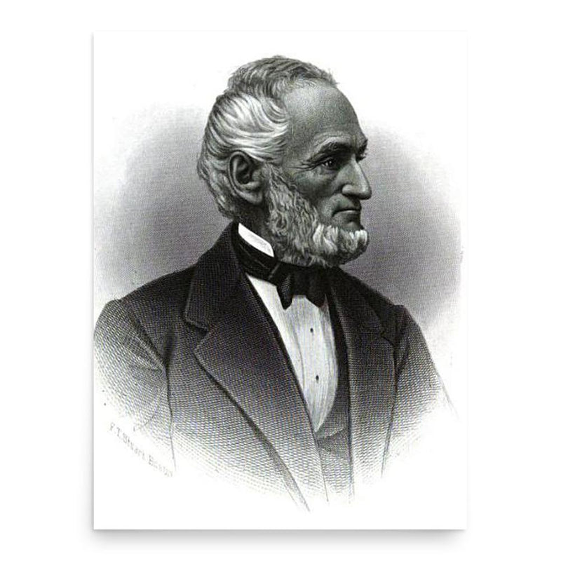 Amasa Walker poster print, in size 18x24 inches.