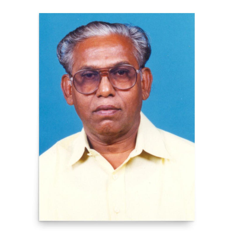 Ambati Brahmanaiah poster print, in size 18x24 inches.