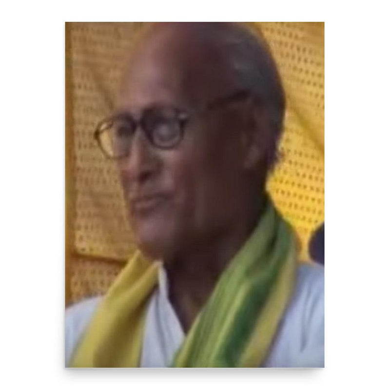 Ambika Charan Choudhury poster print, in size 18x24 inches.