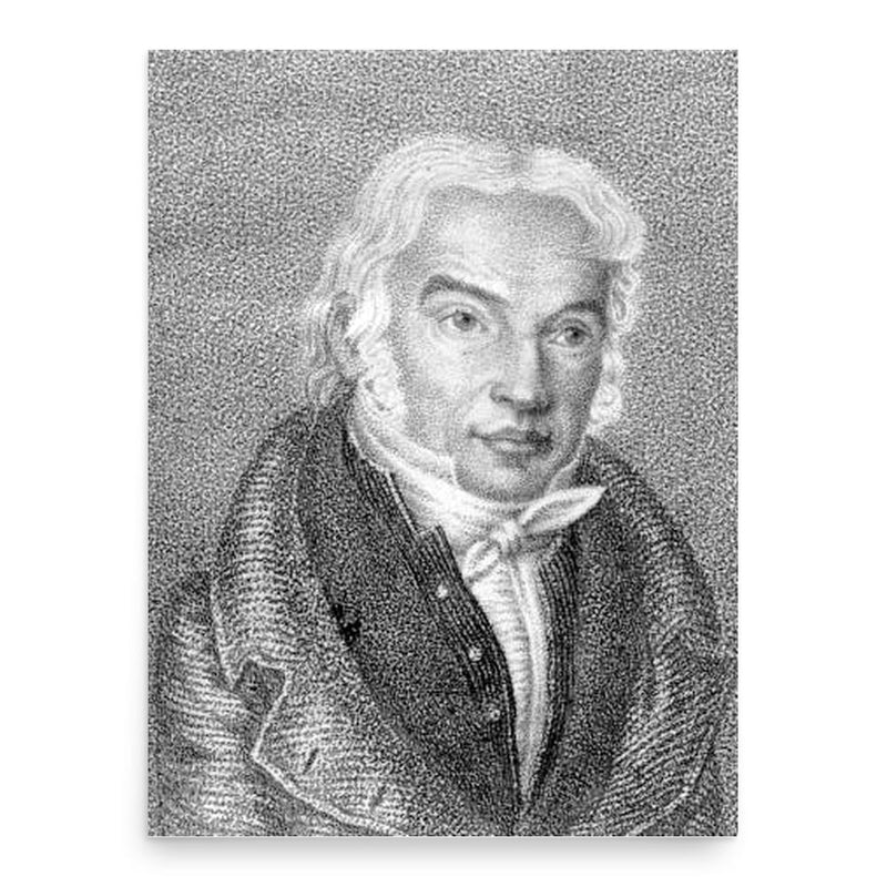 Ambrogio Minoja poster print, in size 18x24 inches.