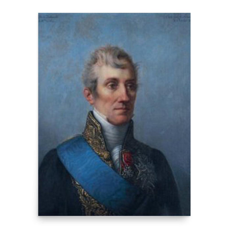 Ambroise-Polycarpe de La Rochefoucauld poster print, in size 18x24 inches.