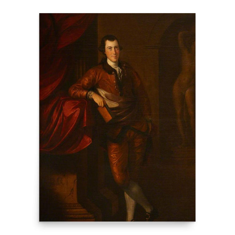 Ambrose Eccles poster print, in size 18x24 inches.