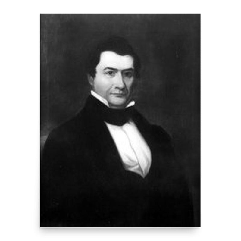 Ambrose Hundley Sevier poster print, in size 18x24 inches.
