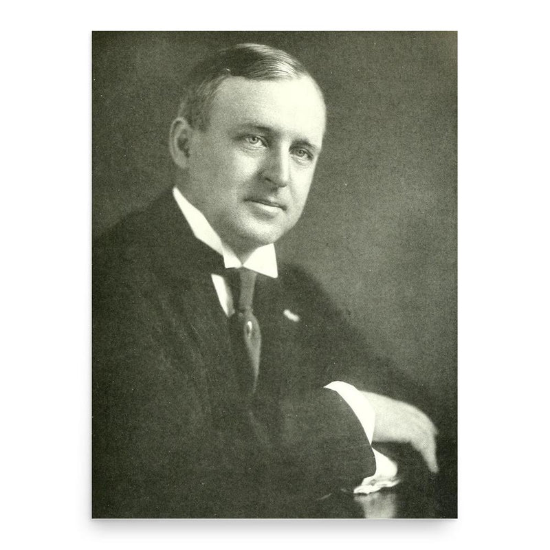 Ambrose Kennedy poster print, in size 18x24 inches.