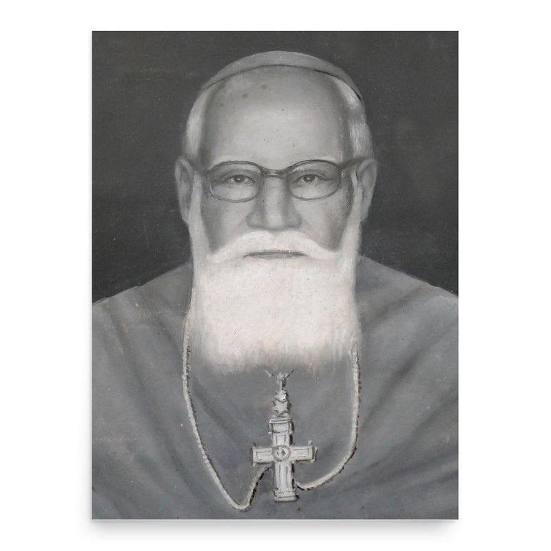 Ambrose Rayappan poster print, in size 18x24 inches.