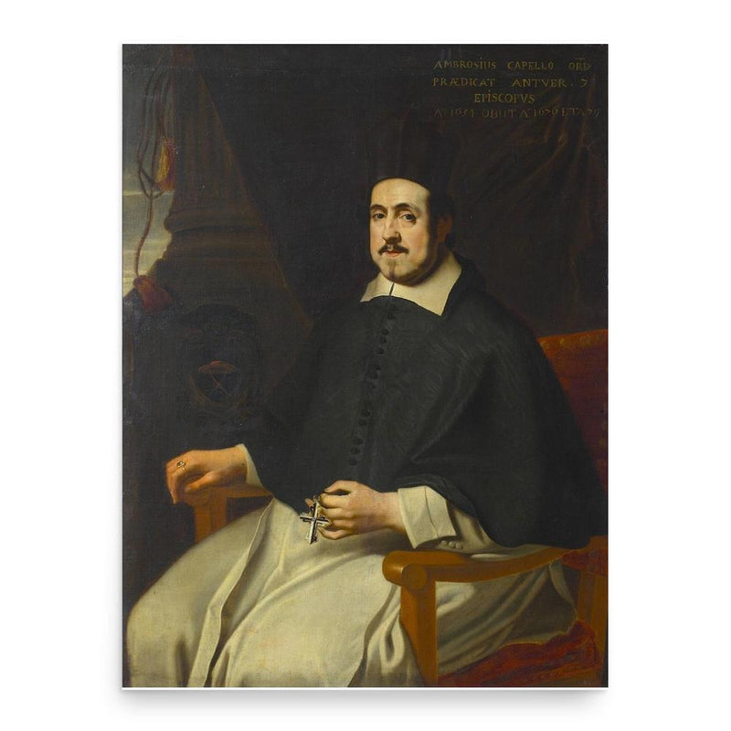 Ambrosius Capello poster print, in size 18x24 inches.