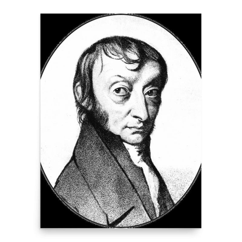 Amedeo Avogadro poster print, in size 18x24 inches.