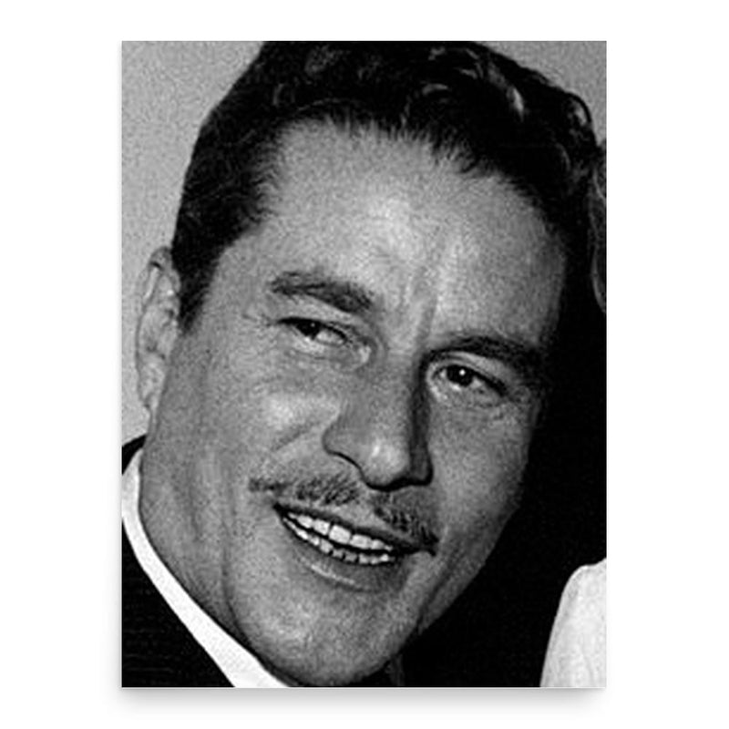 Amedeo Nazzari poster print, in size 18x24 inches.