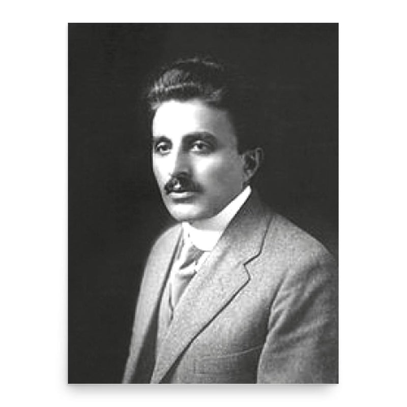 Ameen Rihani poster print, in size 18x24 inches.