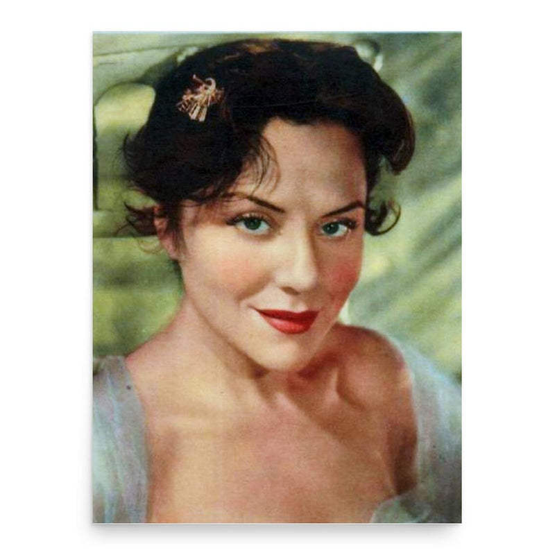 Amelia Bence poster print, in size 18x24 inches.