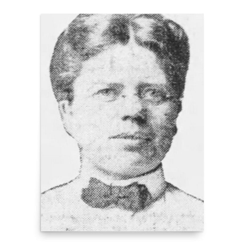 Amelia Dranga poster print, in size 18x24 inches.