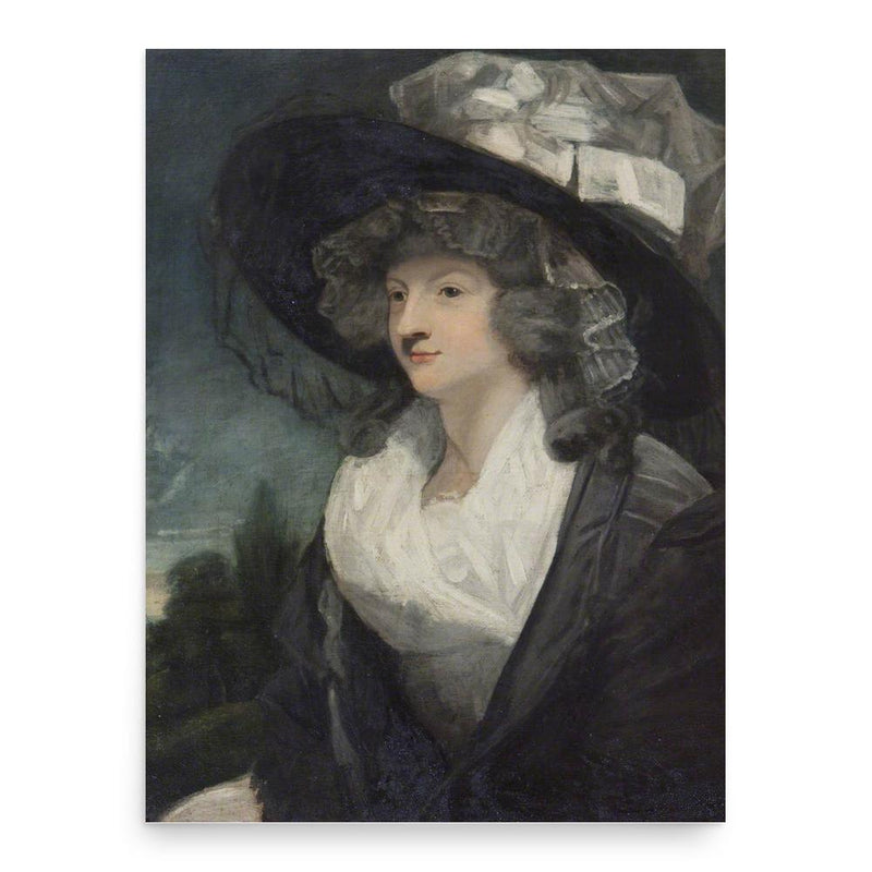 Amelia Long poster print, in size 18x24 inches.