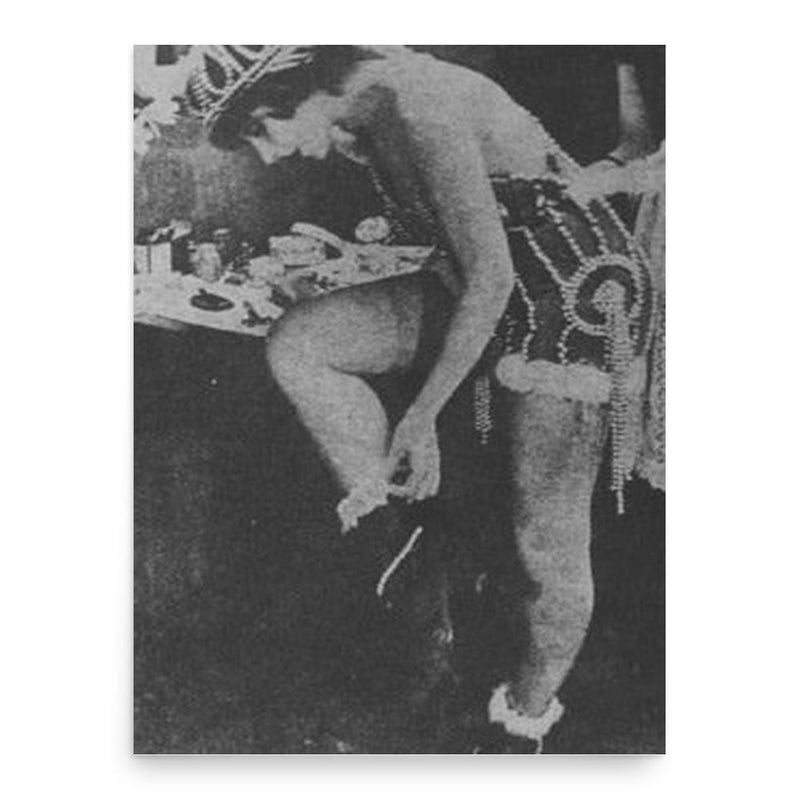 Amelia Mirel poster print, in size 18x24 inches.