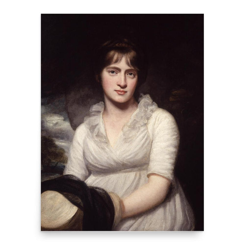 Amelia Opie poster print, in size 18x24 inches.