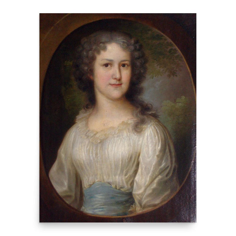 Amelia of Nassau-Weilburg poster print, in size 18x24 inches.