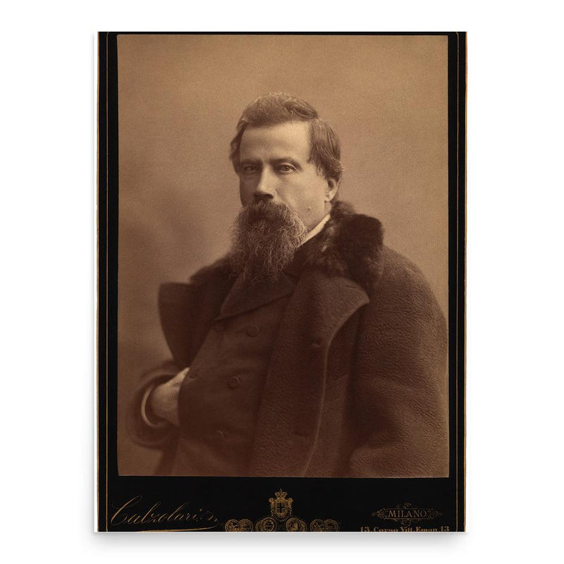 Amilcare Ponchielli poster print, in size 18x24 inches.