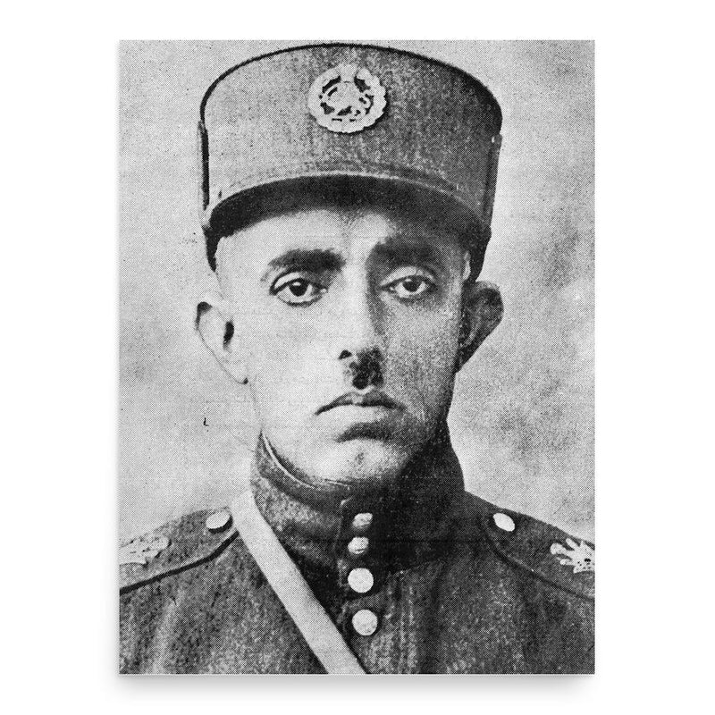 Amir Abdollah Tahmasebi poster print, in size 18x24 inches.