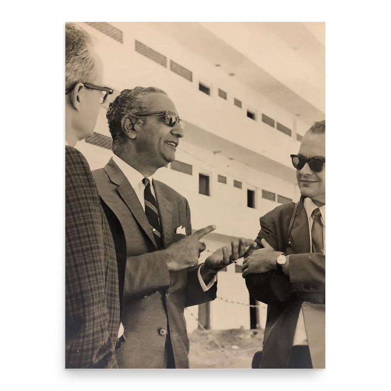 Amir Azam Khan poster print, in size 18x24 inches.