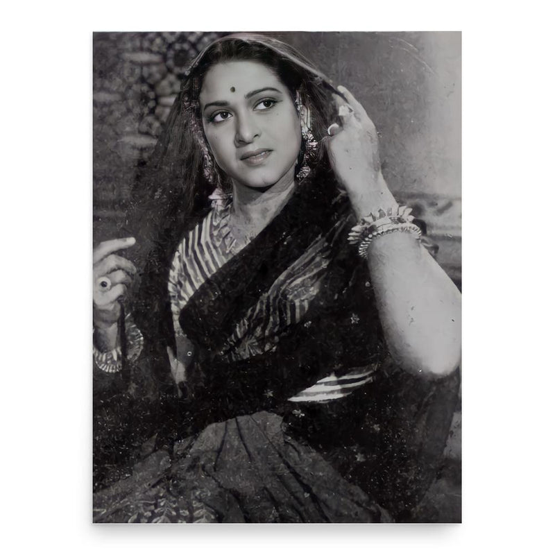 Amirbai Karnataki poster print, in size 18x24 inches.