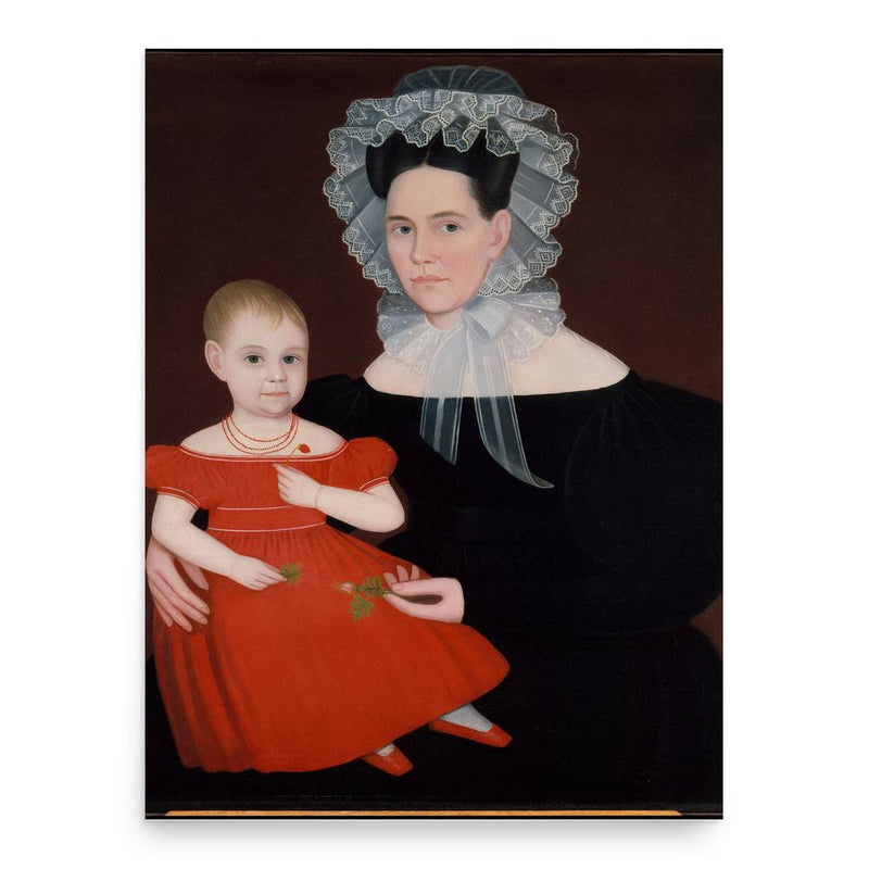 Ammi Phillips poster print, in size 18x24 inches.